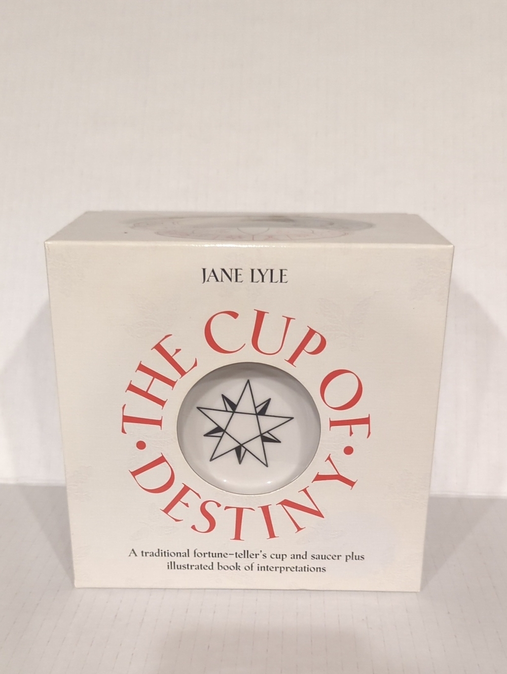 The Cup of Destiny Fortune Teller’s Cup & Saucer Set by Jane Lyle